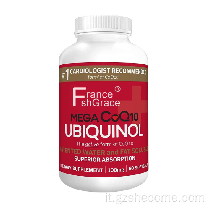 CoQ10 Heart Health Natural Coenzyme Q10 Supplemento